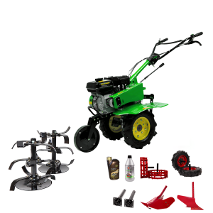 Benzininis kultivatorius KOTEL MACHINERY 28B Pilnas komplektas + Dovana KD10525 24 Eur vertės