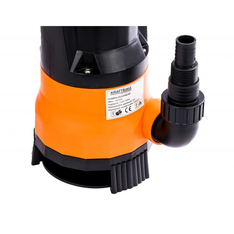 Elektrinis vandens siurblys švariam / nešvariam vandeniui 1450W KD738 - Image 3