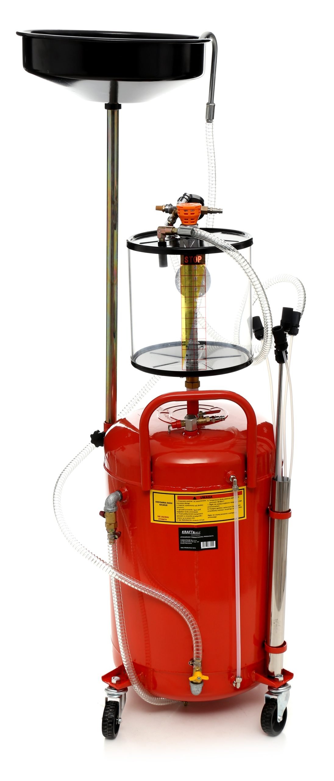 Pneumatinė alyvos išsiurbimo talpa 80 l KD10520 - Image 3