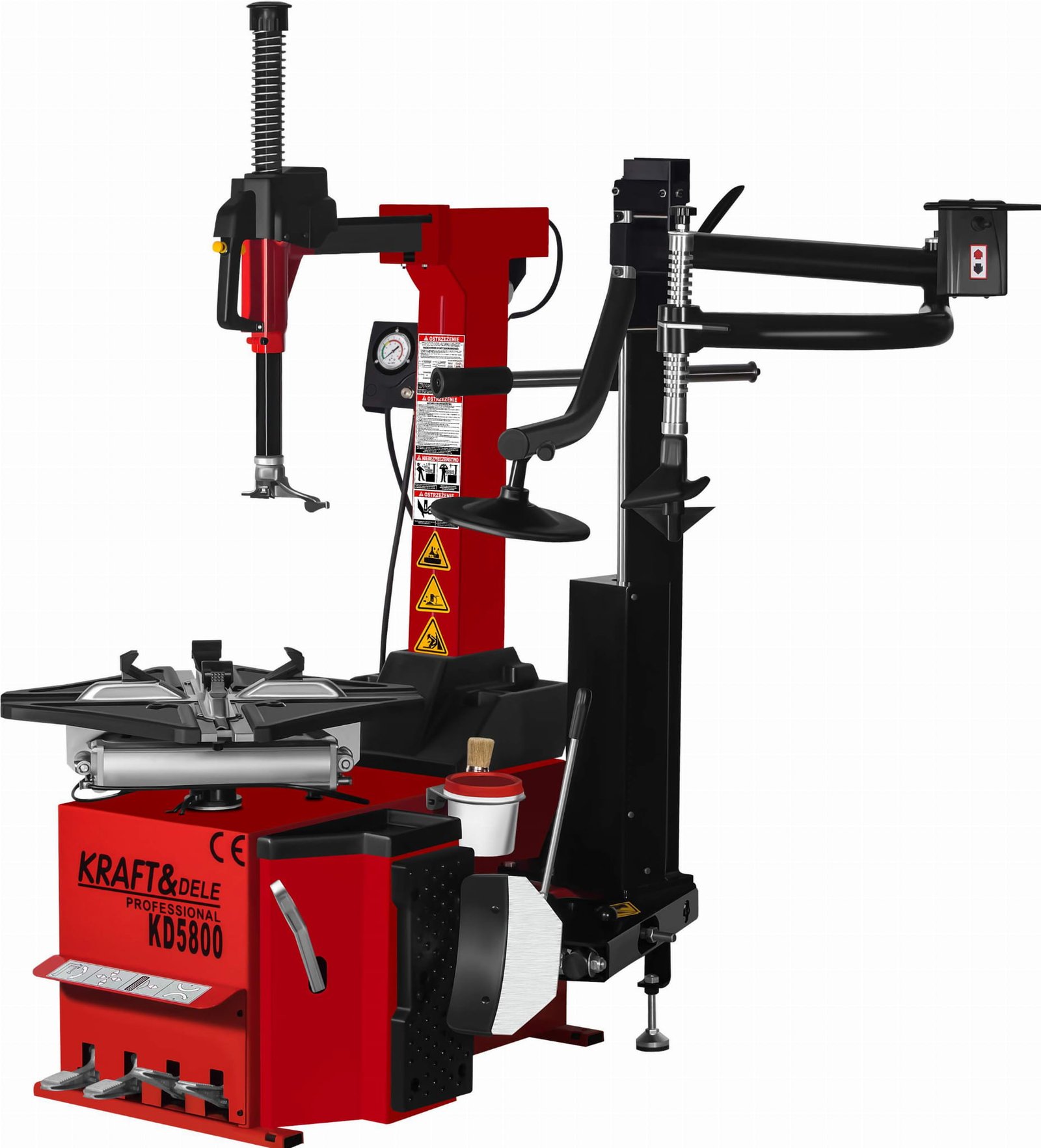 Automatinis padangų montavimo staklių komplektas su papildoma svirtimi 400V KD5800