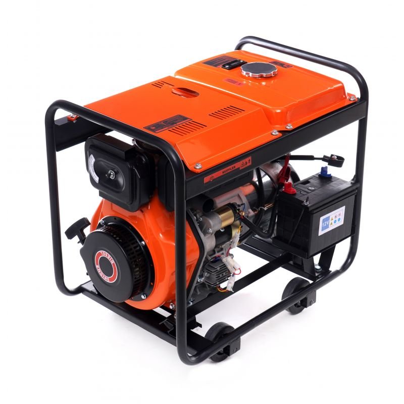 Dyzelinis elektros generatorius 6.0KW 220V KD167 - Image 4