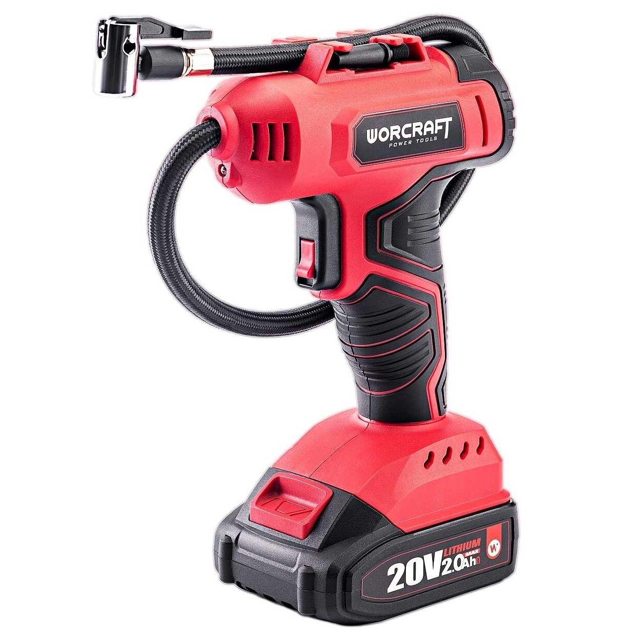 Akumuliatorinis kompresorius WORCRAFT 20V LI-ION - Image 3