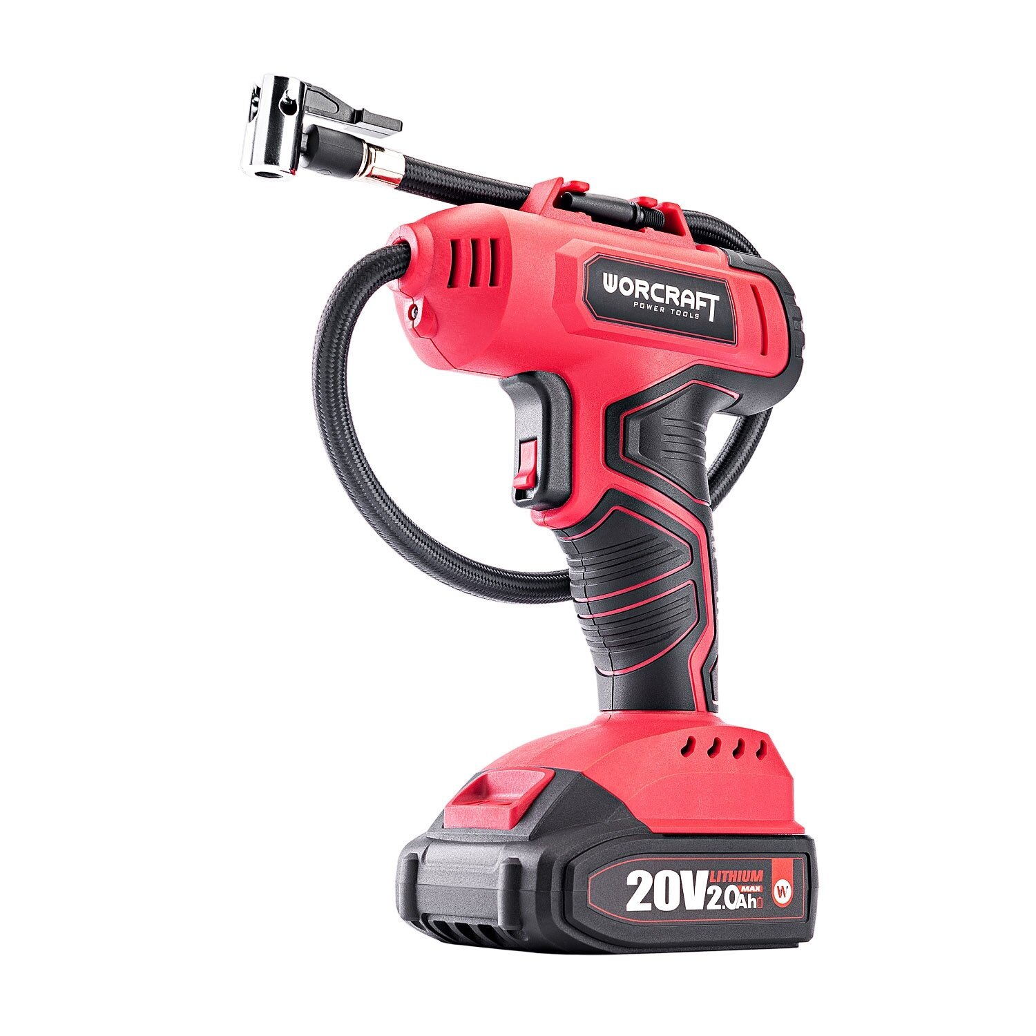 Akumuliatorinis kompresorius WORCRAFT 20V LI-ION - Image 4
