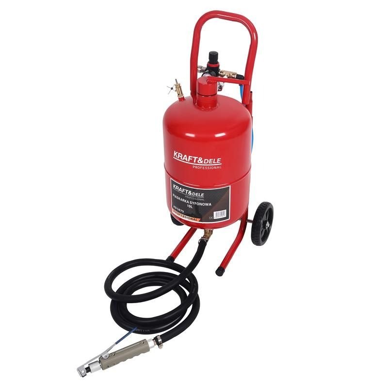 Sifoninė smėliapūtė 19L su priedais KD5879 - Image 3