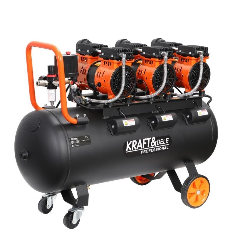 Betepalinis oro kompresorius 100 L / 3 x 1500 W KD1394 - Image 3