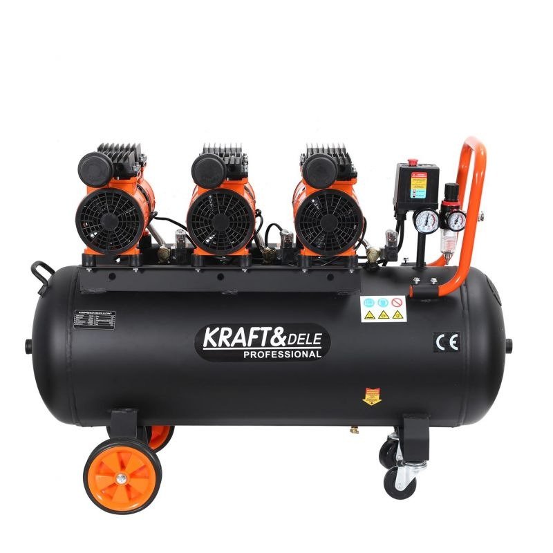 Betepalinis oro kompresorius 100 L / 3 x 1500 W KD1394 - Image 4