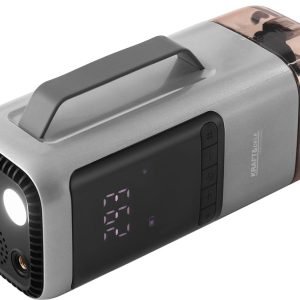 Daugiafunkcis įrenginys: dulkių siurblys / užvedimo starteris (Jump Starter) / pompa / pūstuvas / žibintuvėlis / išorinė baterija (Powerbank) KD5498