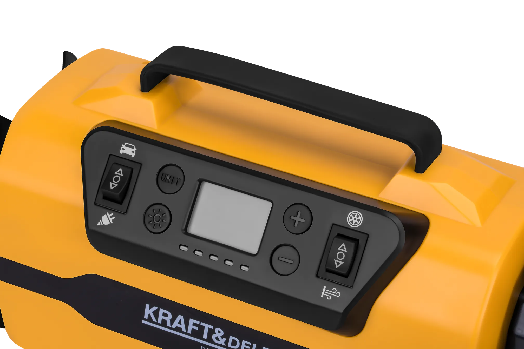 Automobilinis oro kompresorius su žibintuvėlio funkcija 12/230V KD3441 - Image 4