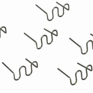 Plastiko suvirinimo segtukai, 500 vnt., 0,8 mm, KD10766