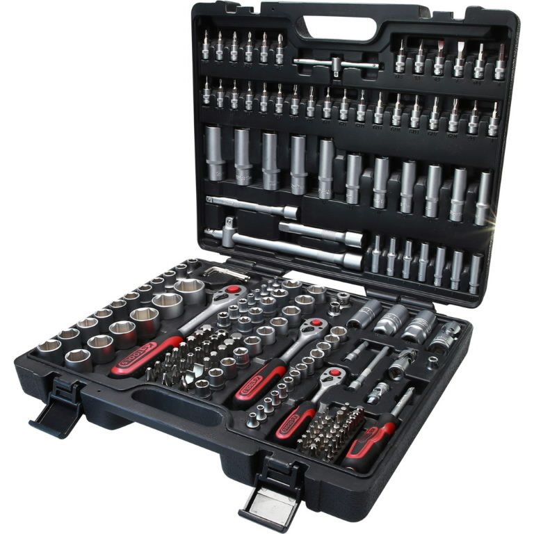 Įrankių rinkinys 1/4+3/8+1/2'' 179 vnt, KS Tools