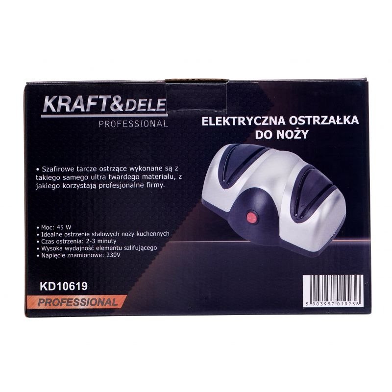 Peilių ir žirklių elektrinis galąstuvas 45W KD10619 - Image 3