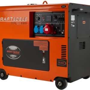 Dyzelinis trifazis elektros generatorius KRAFT&DELE 7000W 12/230/400V (KD121 2K)