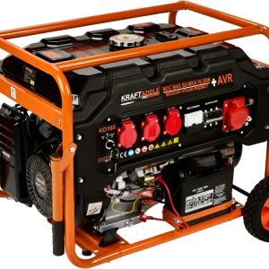 Benzininis trifazis elektros generatorius KD165 5500W 12/230V/380V