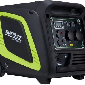 Benzininis inverterinis elektros generatorius 4900W 230V KD686