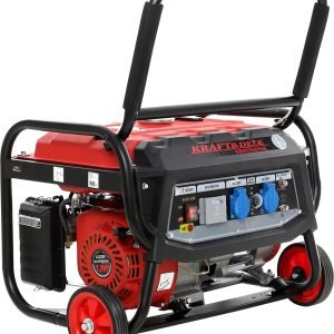 Benzininis vienfazis elektros generatorius 3000W 12/230V KD138