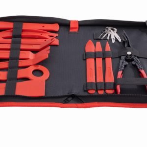 Automobilio apdailos ir magnetolos išėmimo įrankių rinkinys (19vnt) KD1135
