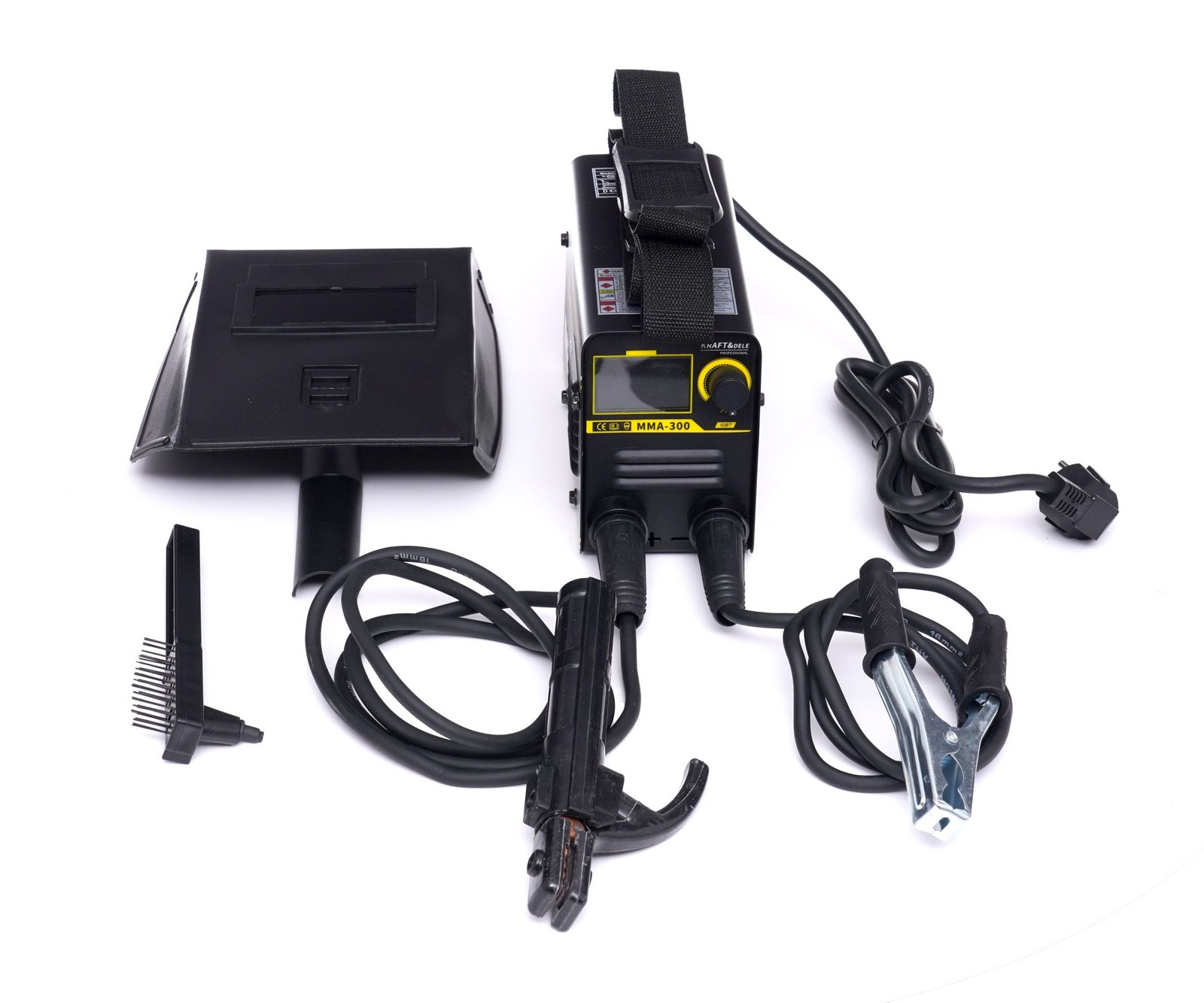 Inverterinis suvirinimo aparatas MMA IGBT LCD 300A KD1868 - Image 4