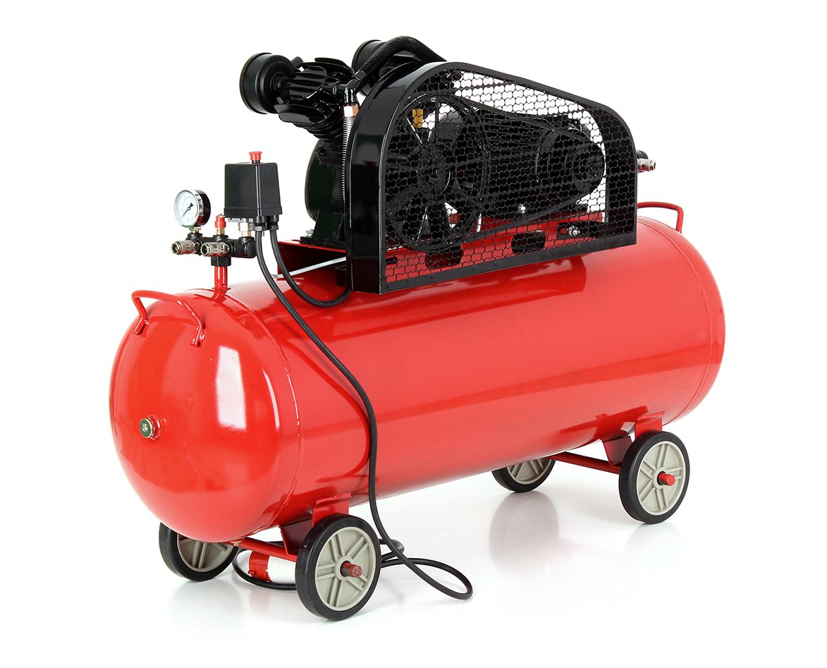 Stūmoklinis/diržinis oro kompresorius 200L 3,8kW KD1473 - Image 3