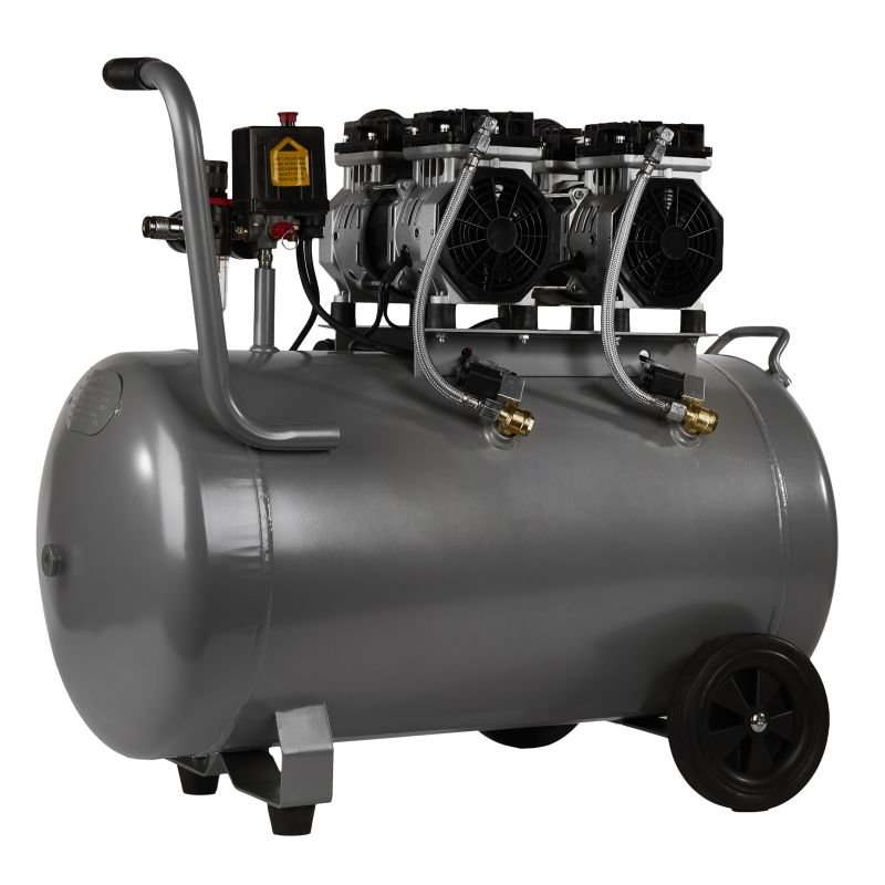 Betepalinis oro kompresorius 100L / 2 x 1500W KD1398 - Image 3