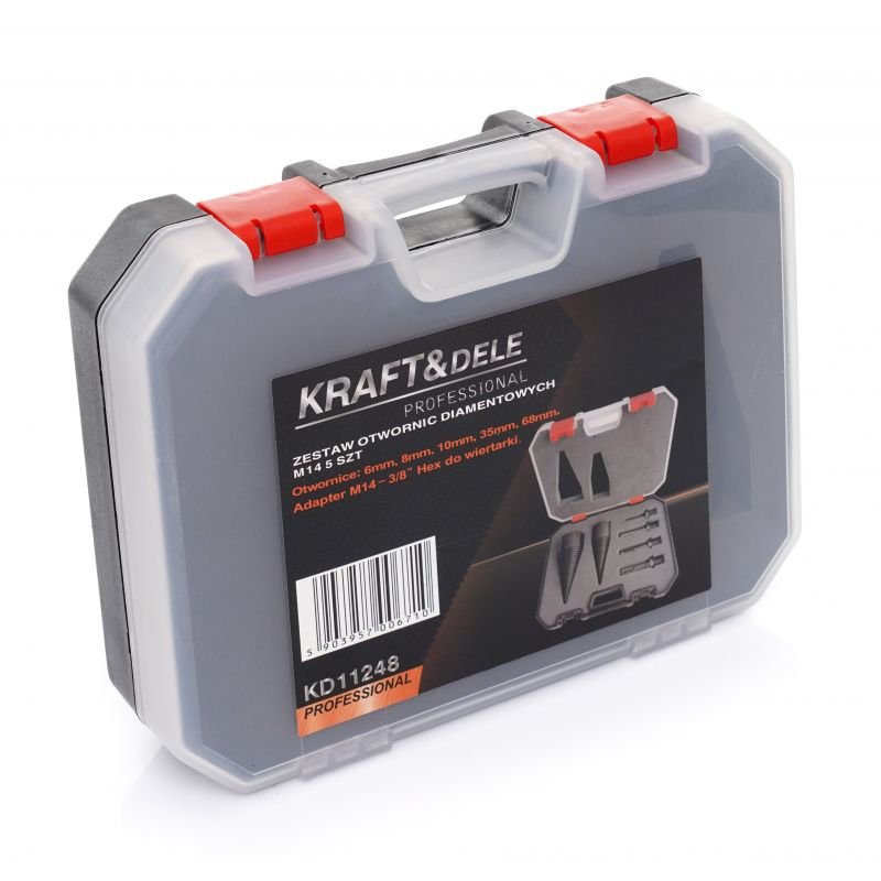 Medienos skaldymo grąžtų rinkinys 32mm / 42mm KD11248 - Image 4