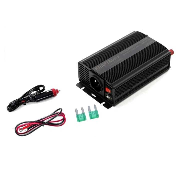 Įtampos keitiklis nuo 12 V iki 230 V 300 / 600 W KD1257 - Image 3