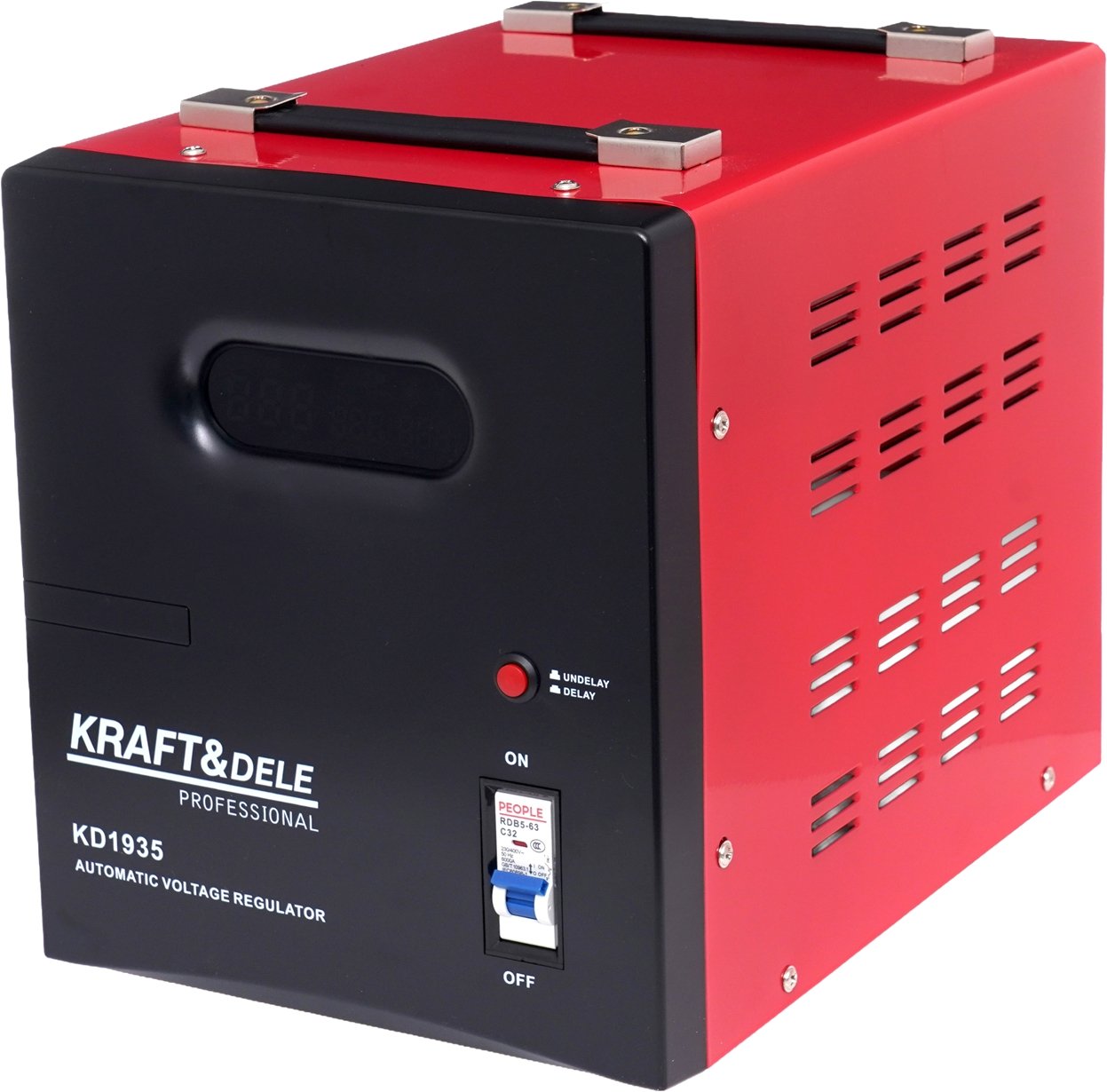 Įtampos stabilizatorius AVR 5000VA 230V Kraftdele KD1935