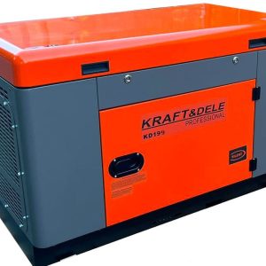 Vienfazis dyzelinis elektros generatorius 18/19 kW Kraftdele KD199