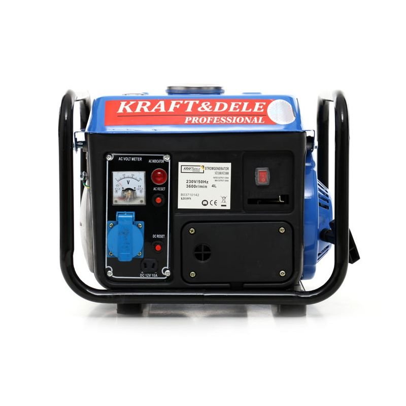 Benzininis generatorius KRAFT&DELE KD109N (1,2 kW, vienfazis, dvitaktis) - Image 4