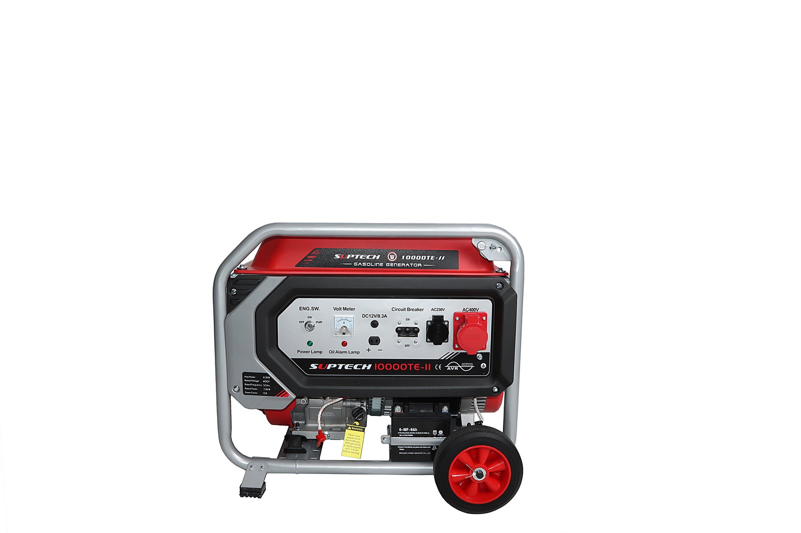 Benzininis generatorius SUPTECH 10000TE-II (trifazis) - Image 3