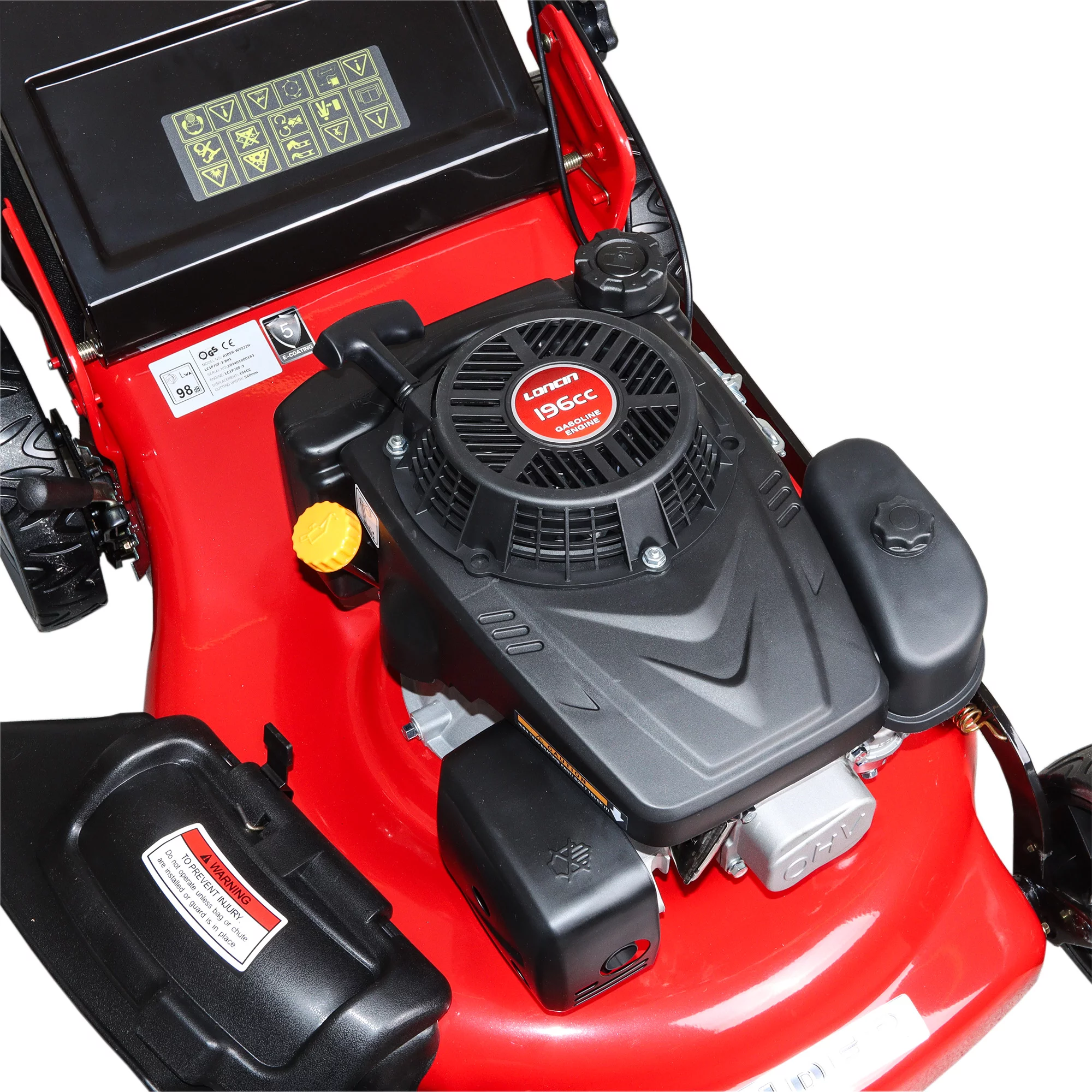 Benzininė vejapjovė WYZ-20H/L su Loncin varikliu - Image 3