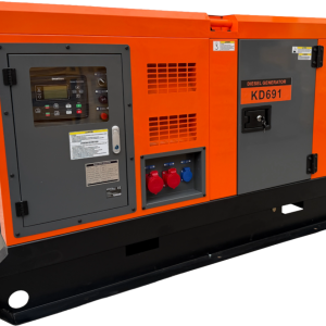 Dyzelinis trifazis elektros generatorius 30kW/32kW, 220V/380V Kraftdele KD691