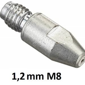 Kontaktinis antgalis CuCrZr M8x30x10 1,2mm, Binzel