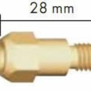 Kontaktinio antgalio laikiklis MB 36 M8/M8 L28mm, Binzel