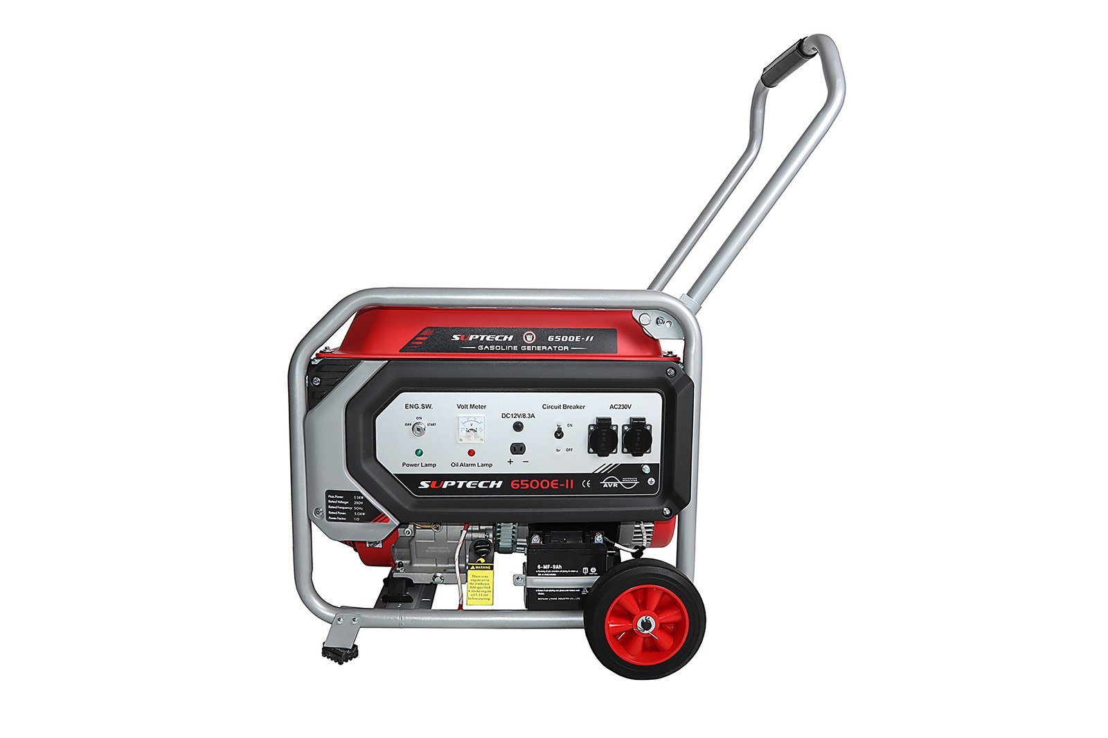 Benzininis generatorius SUPTECH 6500E-II (vienfazis)