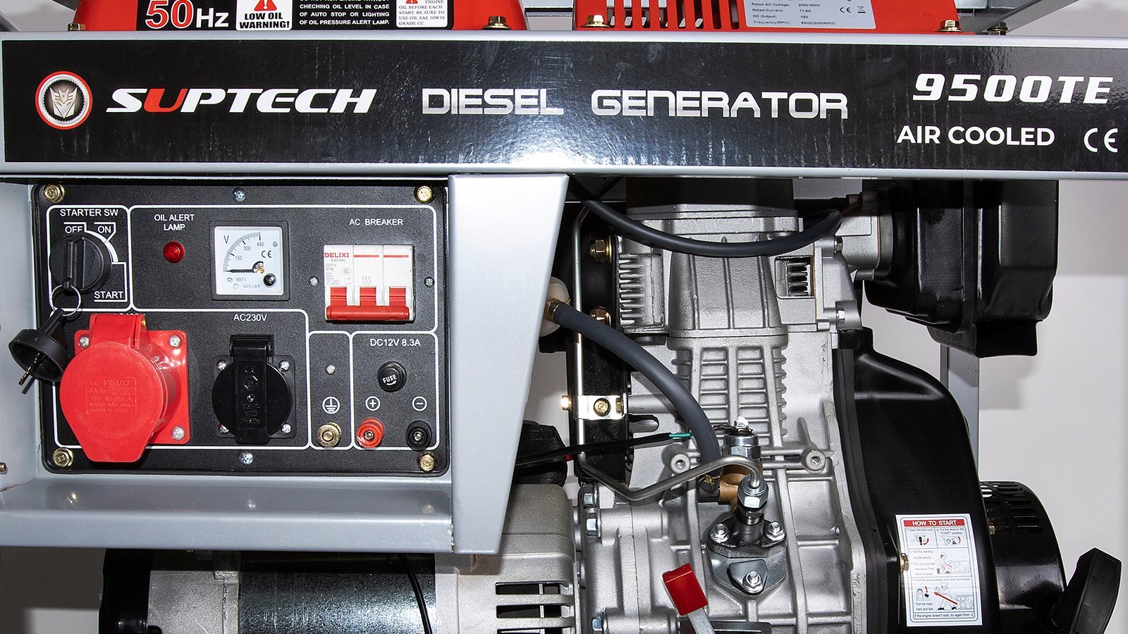 Dyzelinis generatorius SUPTECH 9500TE (trifazis) - Image 3