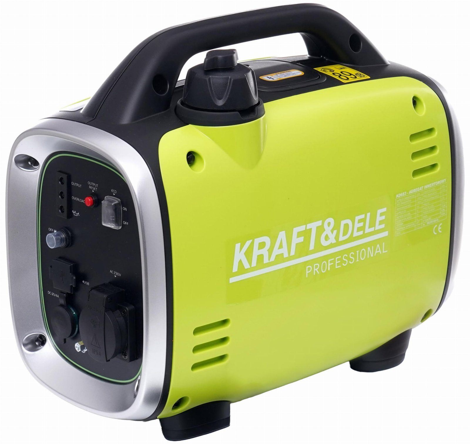 Inverterinis elektros generatorius 1,3kW Kraftdele KD683