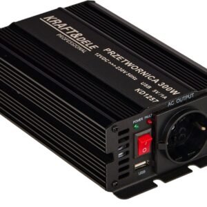 Įtampos keitiklis nuo 12 V iki 230 V 300 / 600 W KD1257