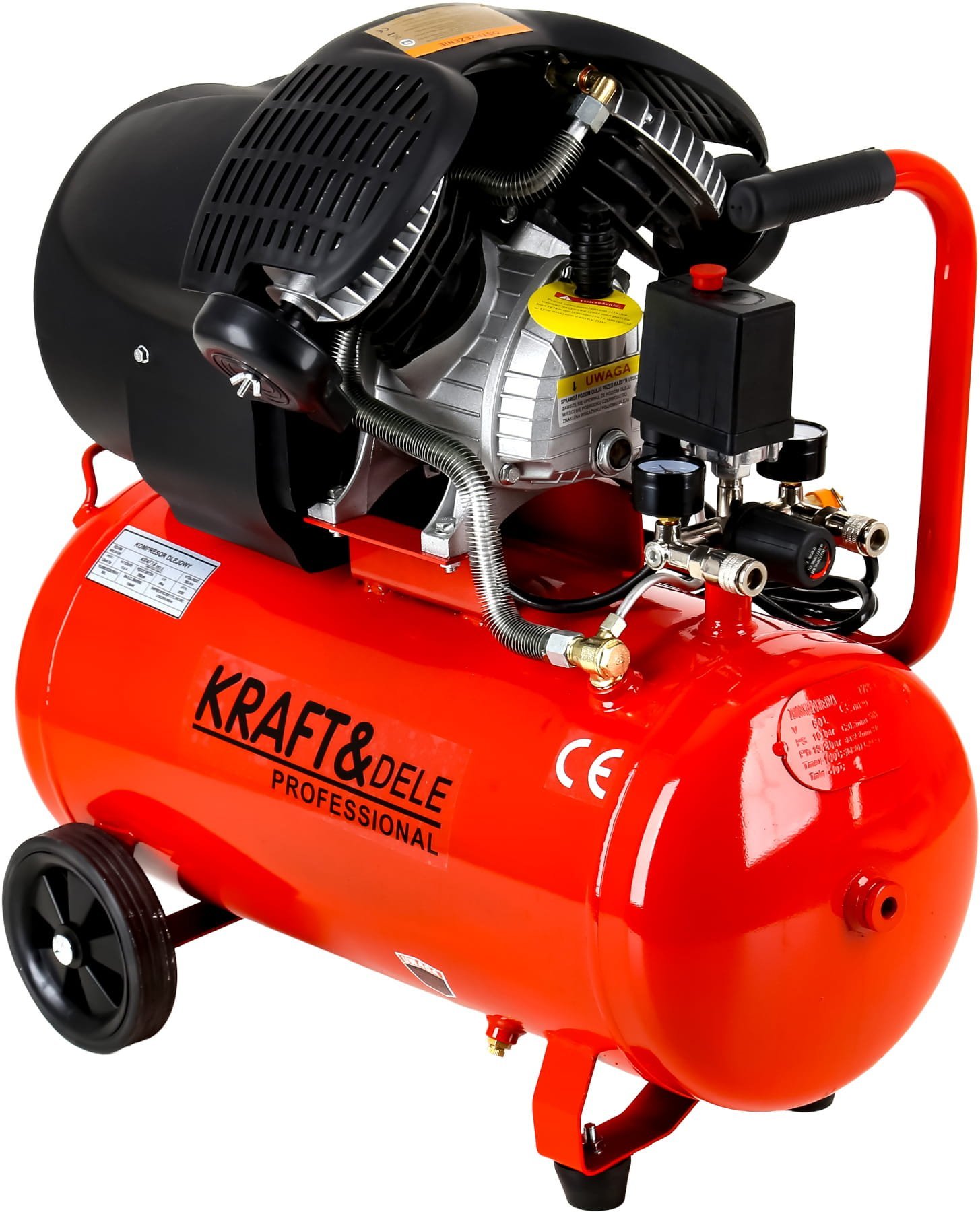 KOMPRESORIUS 50L KD1484 2cilindrų