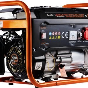 Benzininis vienfazis elektros generatorius KRAFT&DELE 3500W 12 / 230V / 7AG KD160