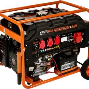 Benzininis trifazis elektros generatorius KD165 5500W 12/230V/380V