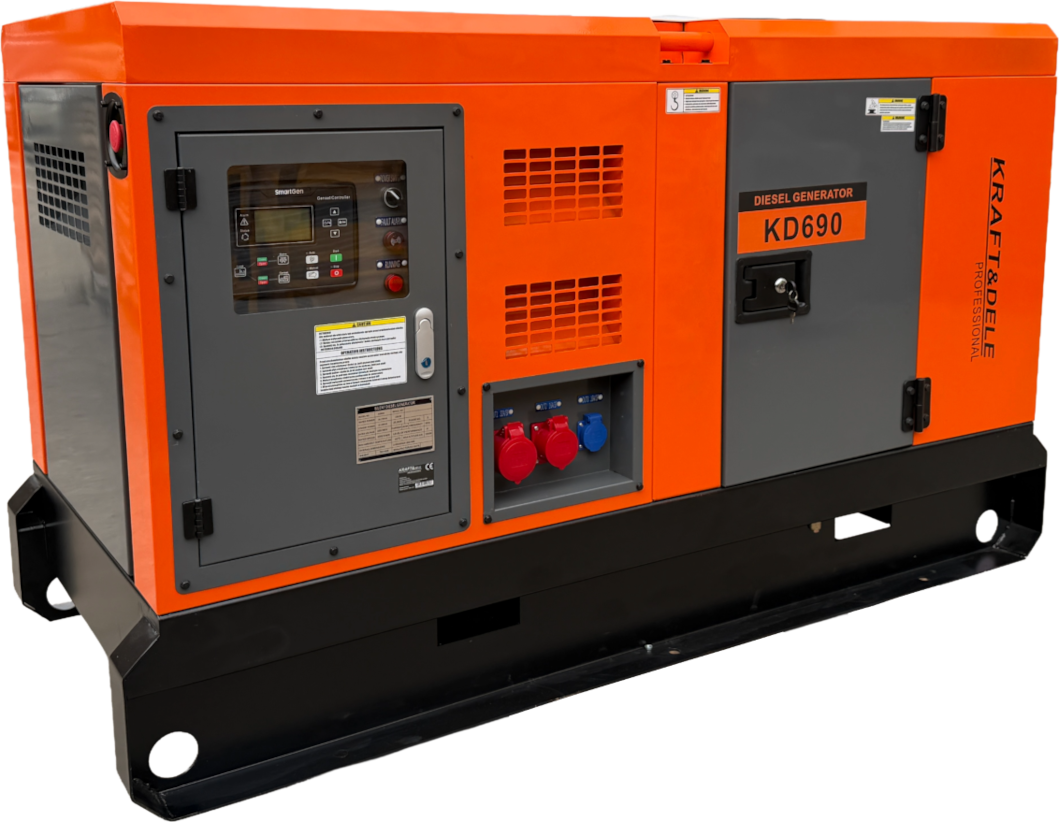 Dyzelinis elektros generatorius 23/25,3 kW KD690