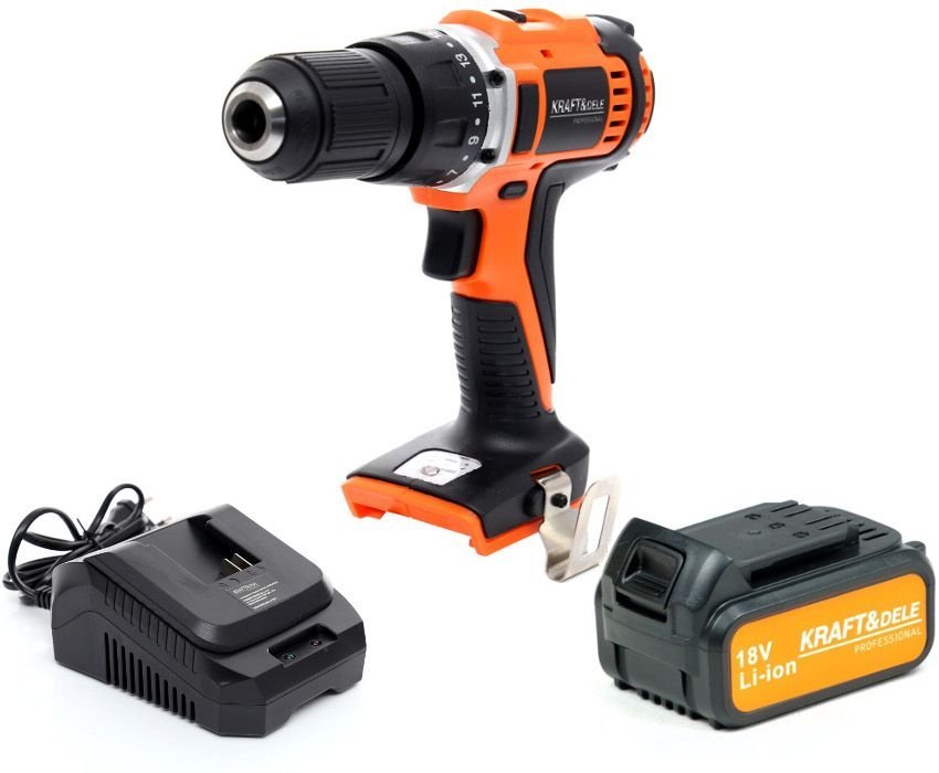 Akumuliatorinis suktuvas-gręžtuvas 18V Li-Ion x-serijos KD1751 - Image 3