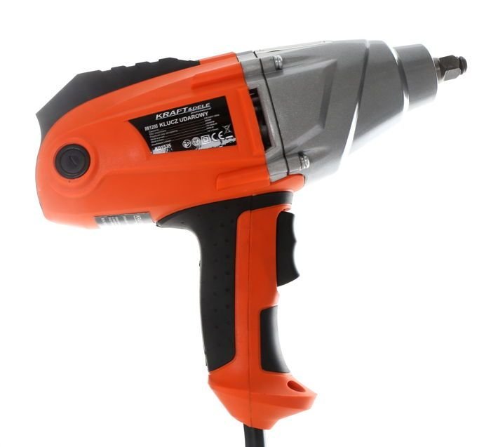 Elektrinis smūginis veržliasukis su reguliavimu 1/2'' 800 NM LCD KD1535