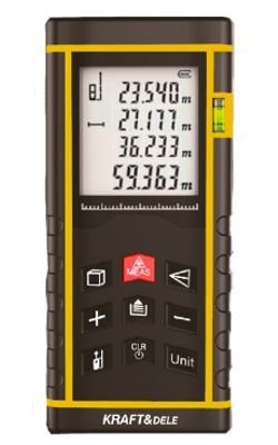 Lazerinis atstumo matuoklis Kraft&Dele 60m KD10406 - Image 3