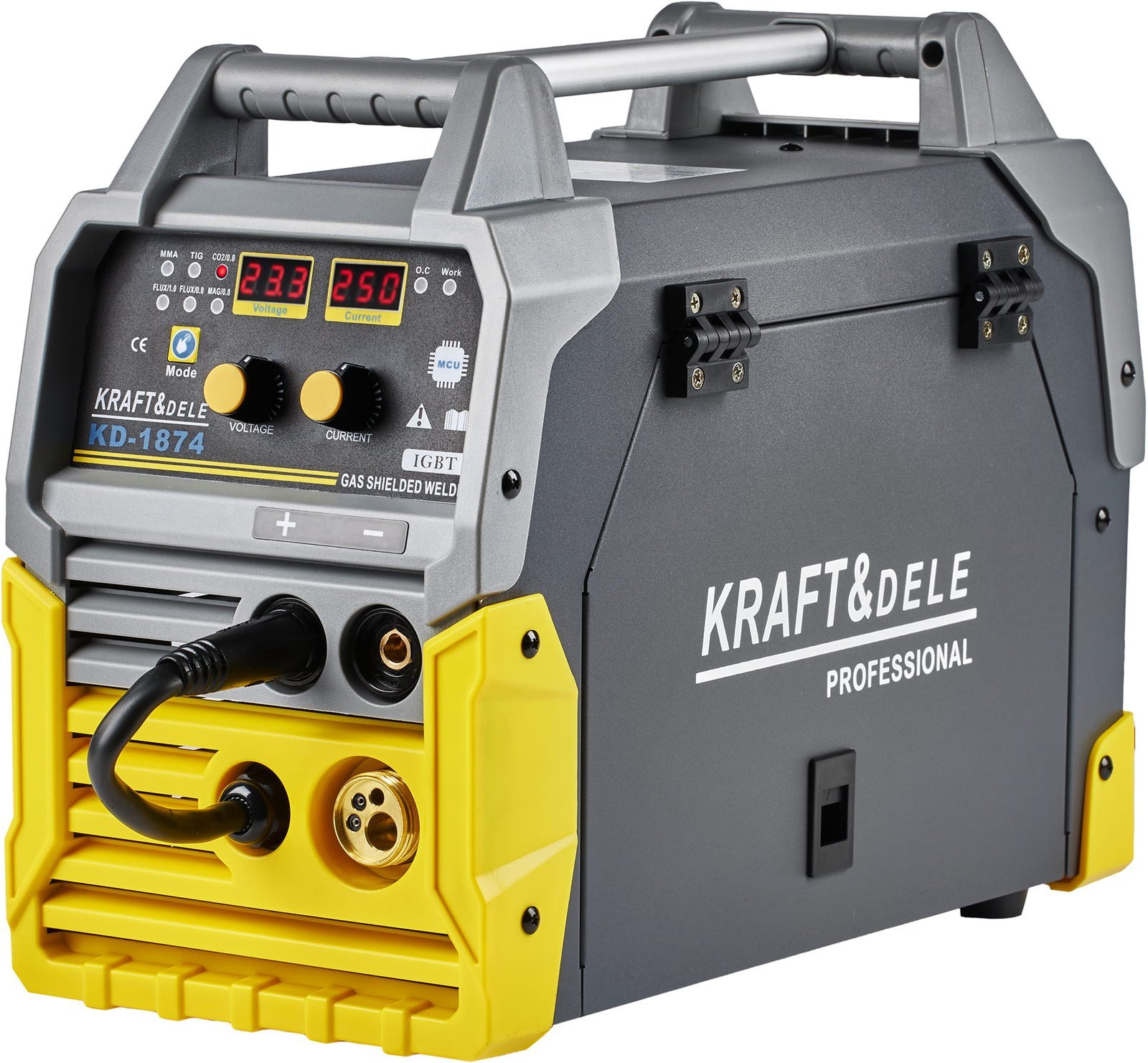 Pusautomatis suvirinimo aparatas MIG/MAG/FCAW/MMA/TIG LIFT 40-250A KD1874