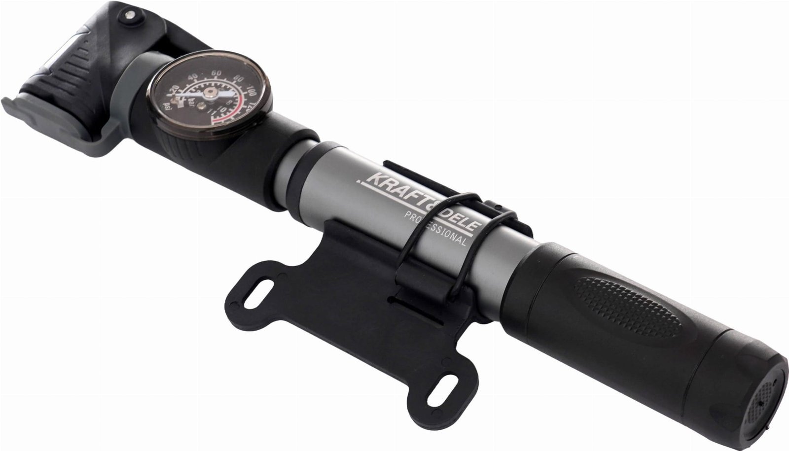 Dviračio pompa su manometru 25 × 250 mm KD11823
