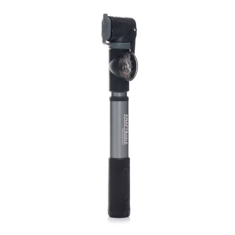Dviračio pompa su manometru 25 × 250 mm KD11823 - Image 3