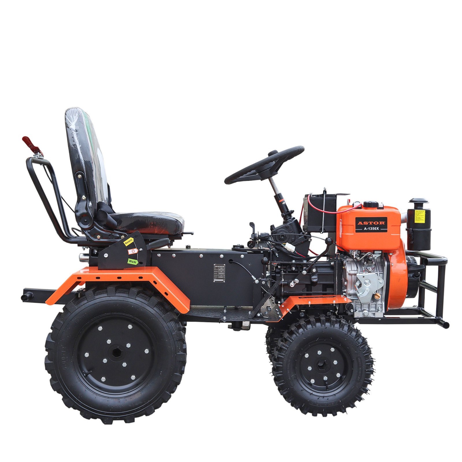 4x4 Mini traktorius Rider - A-1350x - Image 3