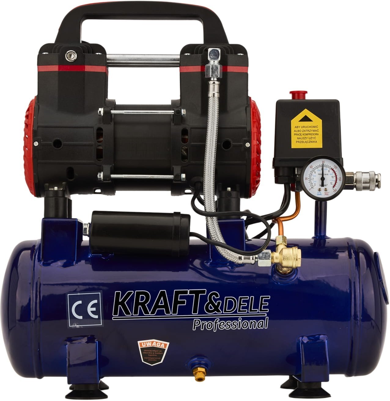 Betepalinis oro kompresorius 9 l 1200 W 155 l/min KD2127 - Image 3