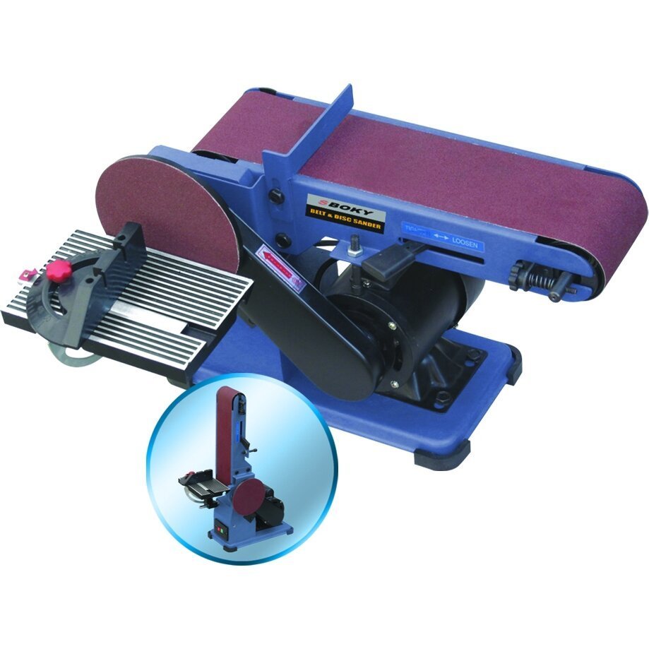 Galandinimo-šlifavimo staklės 375W 2in1, 230V - Image 3